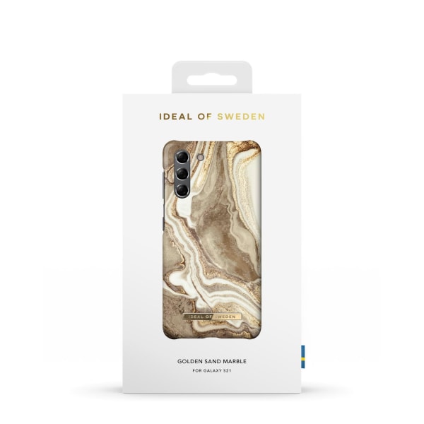 Fashion Case Galaxy S21 Golden Sand Marble