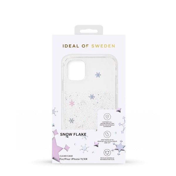 Clear Case iPhone 11 / XR Snowflake
