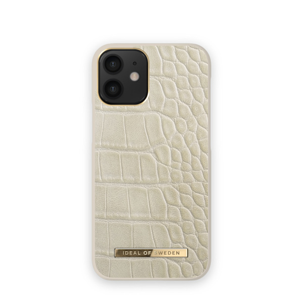 Atelier Case iPhone 12 Mini Caramel Croco Brown