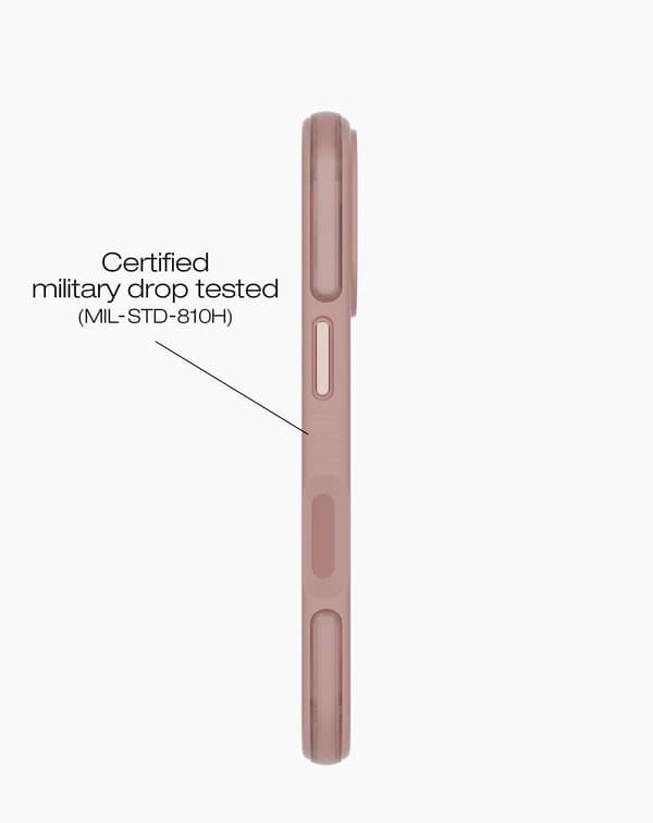 Ideal Bumper Case MagSafe iPhone 16 Blush Pink