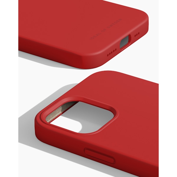 Silicone Case MagSafe iPhone 12 / 12 Pro Red Red