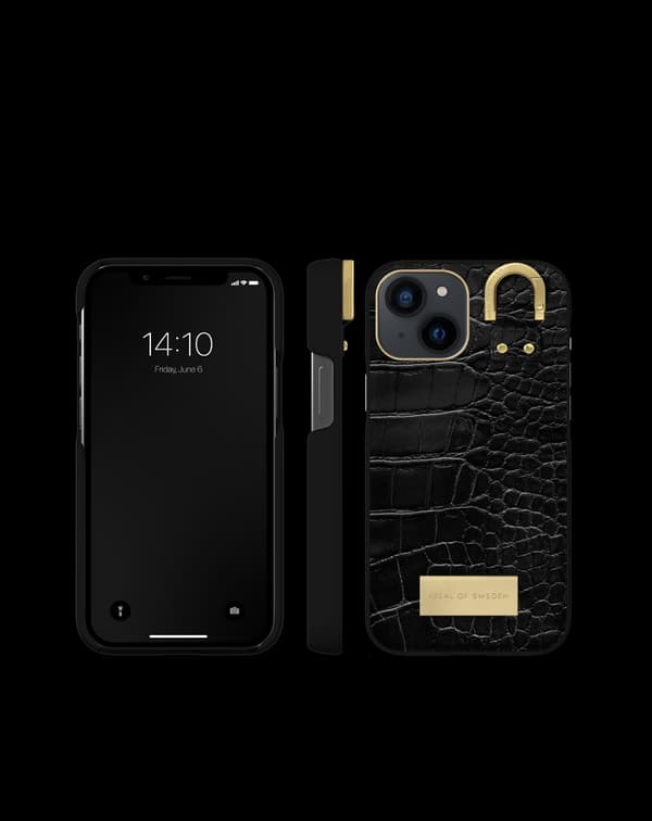 Atelier Case iPhone 13 Mini Black Croco Black