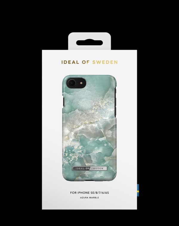 Printed Case iPhone 8 / 7 / 6 / 6S / SE Azura Marble Blue