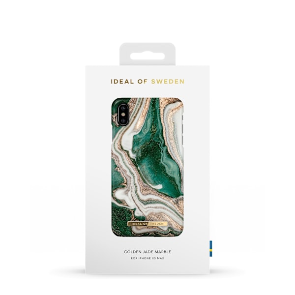 Printed Case iPhone Xs Max Golden Jade Marble