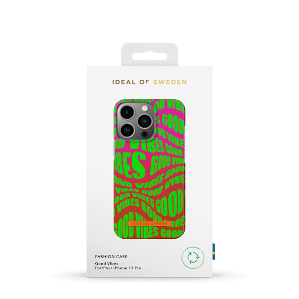 Printed Case iPhone 13 Pro Good Vibes