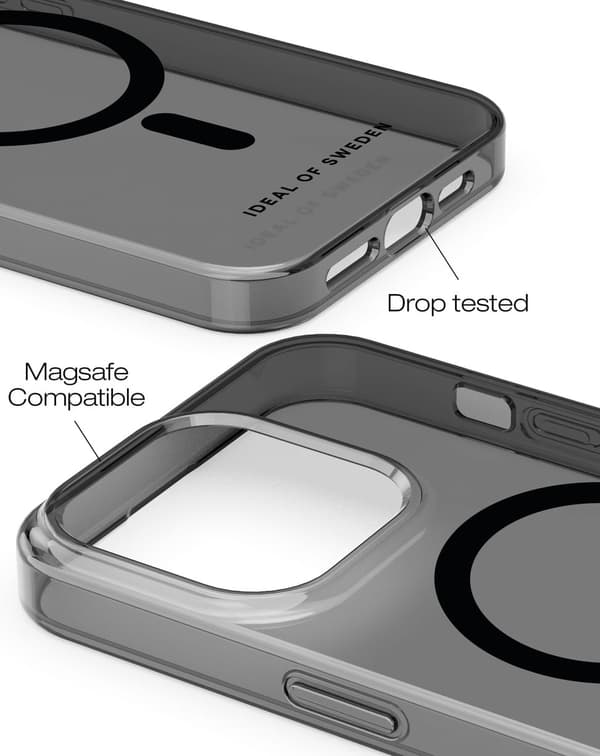 Clear Case MagSafe iPhone 15 Pro Max Tinted Black