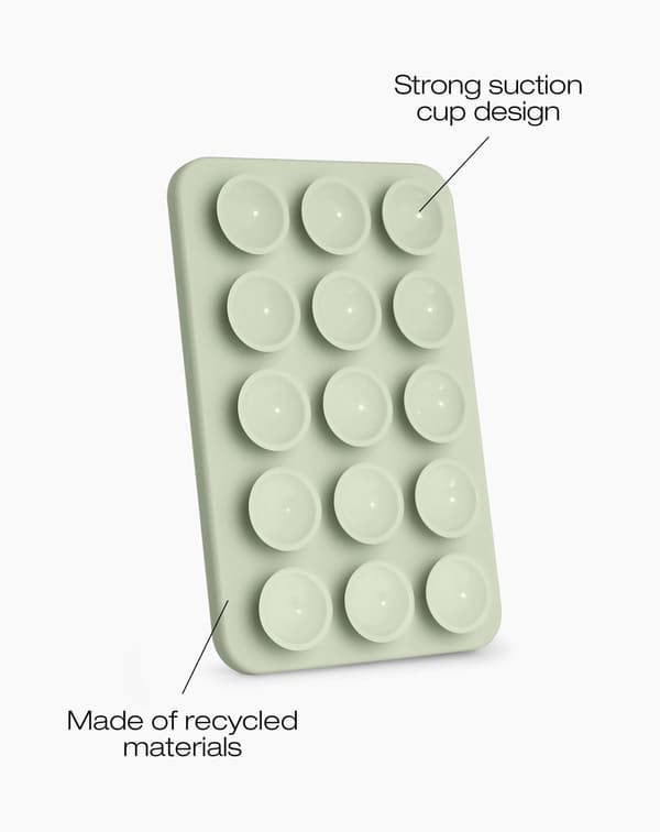 MagSafe Suction Phone Mount Sage Green