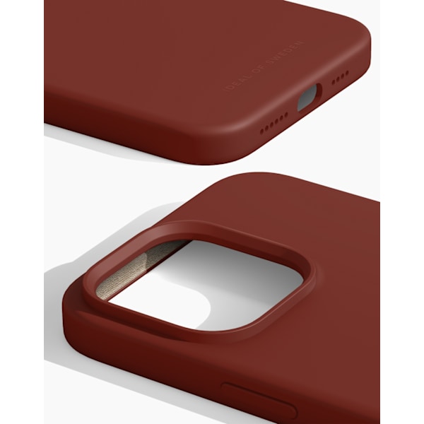 Silicone Case MagSafe iPhone 14 Pro Max Dark Amber Brown