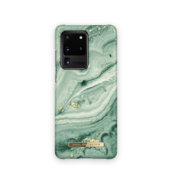 Printed Case Galaxy S20 Ultra Mint Swirl Marble