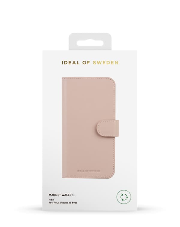 Magnet Wallet+ iPhone 15 Plus Pink Rosa