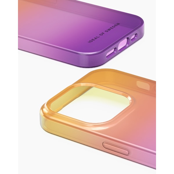 Clear Case iPhone 15 Pro Vibrant Ombre Multicolor