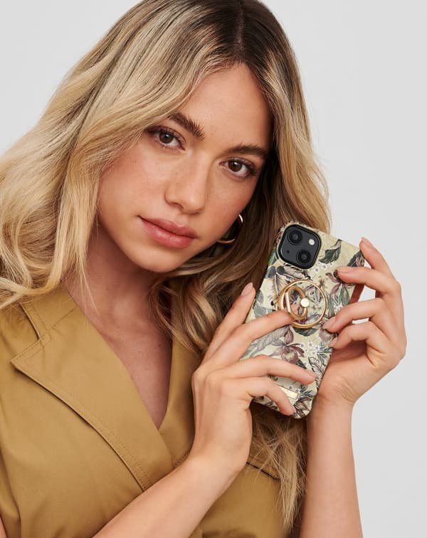 Printed Case Galaxy S22 Plus Botanical Forest Beige