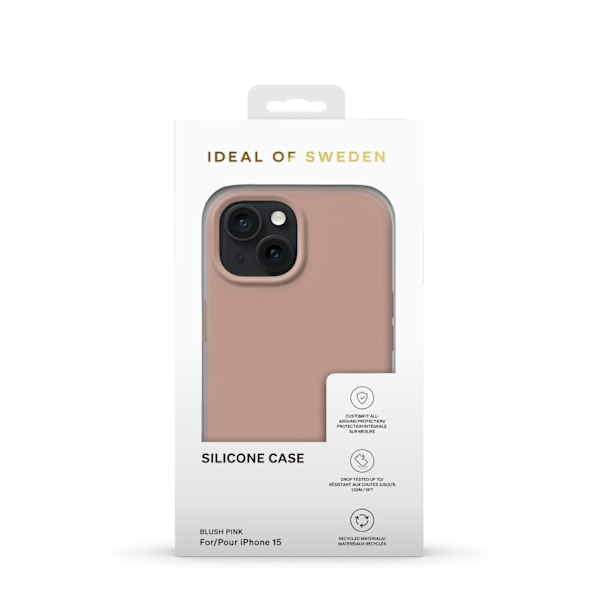 Silicone Case iPhone 13 / 14 / 15 / 16e Blush Pink