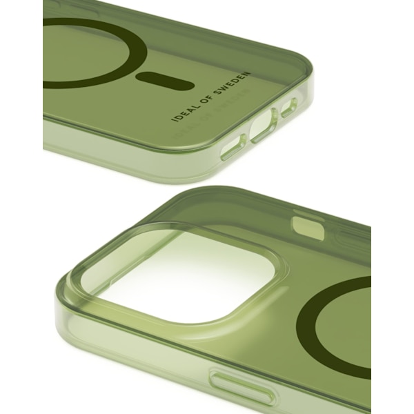 Clear Case MagSafe iPhone 15 Pro Khaki Green