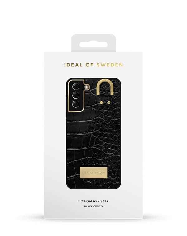 Atelier Case Galaxy S21 Plus Black Croco Black