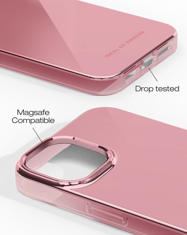 Mirror Case MagSafe iPhone 13 / 14 Mirror Rose Pink Pink