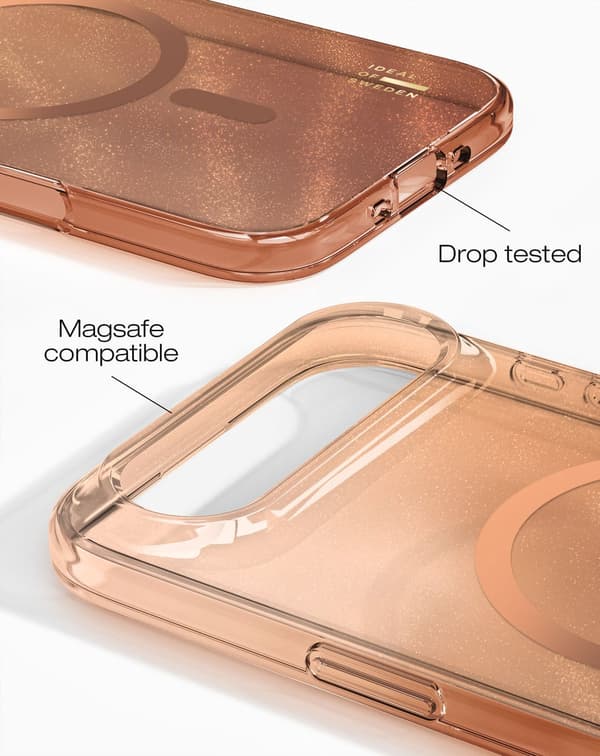 Clear Case MagSafe iPhone 17 Air Mocha Mousse Brun