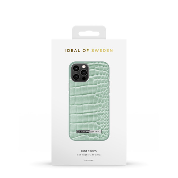 Atelier Case iPhone 12 Pro Max Mint Croco Green