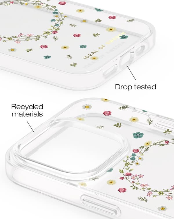 Clear Case iPhone 14 Pro Max Petite Floral Transparent
