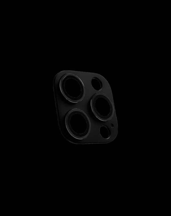 Camera Lens Protector 3D iPhone 14 Pro / 14 Pro Max / 16 Pro / 16 Pro Max Aluminium Black Black