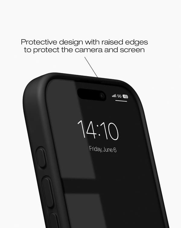 Silicone Case MagSafe iPhone 16 Black Black