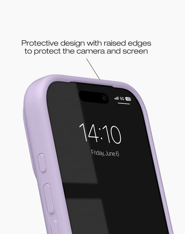 Silicone Case MagSafe iPhone 17 Pro Lavender Milk