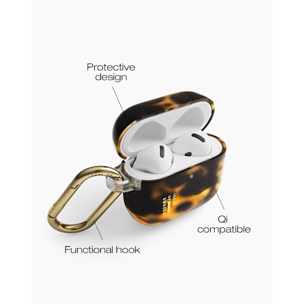 Clear AirPods Case Gen4 Tortoise Multicolor