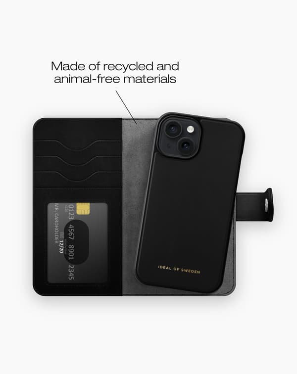 Magnet Wallet+ MagSafe iPhone 15 Black Black