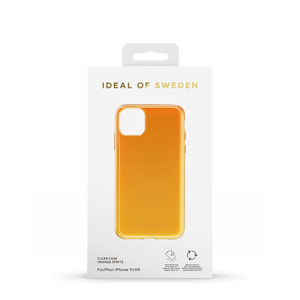 Clear Case iPhone 11 / XR Orange Spritz Orange