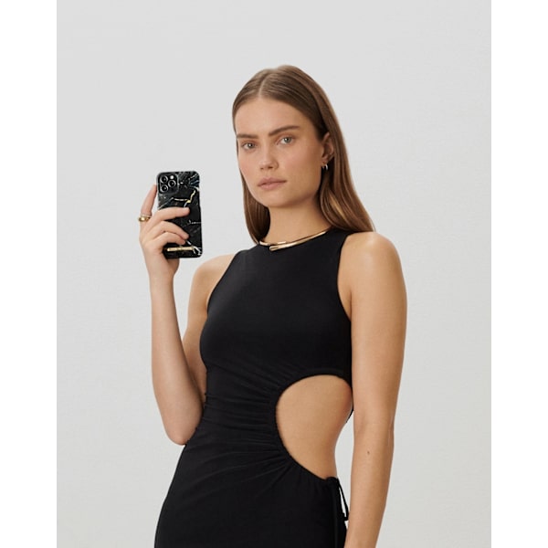 Printed Case iPhone 13 Port Laurent Marble Black