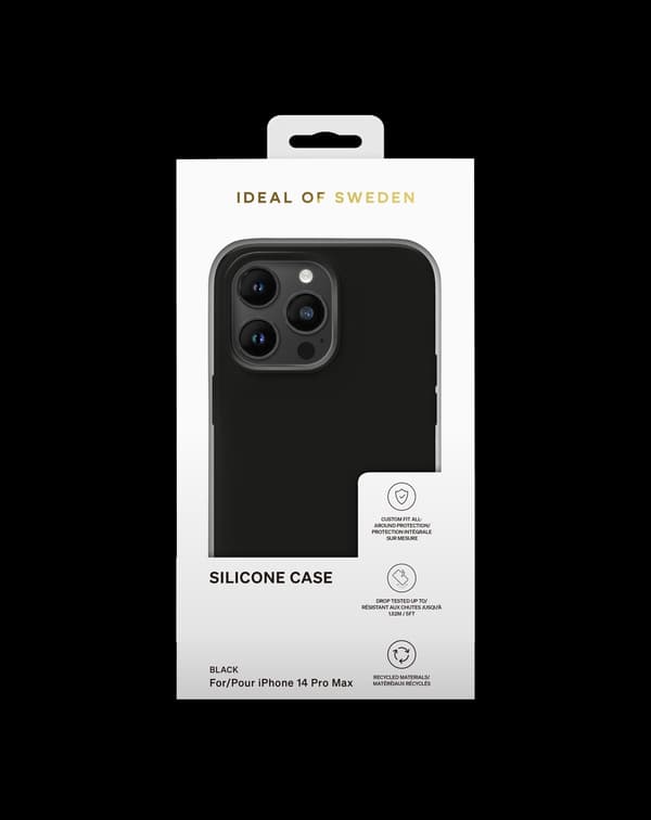 Silicone Case iPhone 14 Pro Max Black