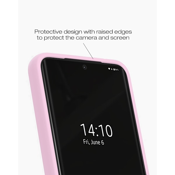 Silicone Case MagSafe Galaxy S24/S25 Bubblegum Pink