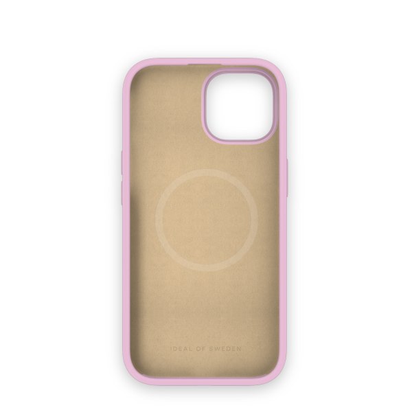 Silicone Case MagSafe iPhone 15 Bubblegum Pink