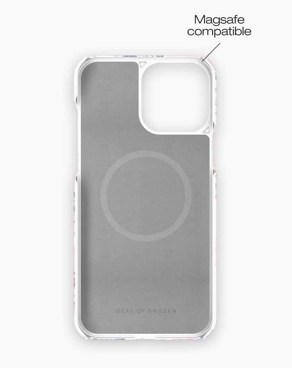 Printed Case MagSafe iPhone 14 Pro Max Floral Romance Transparent