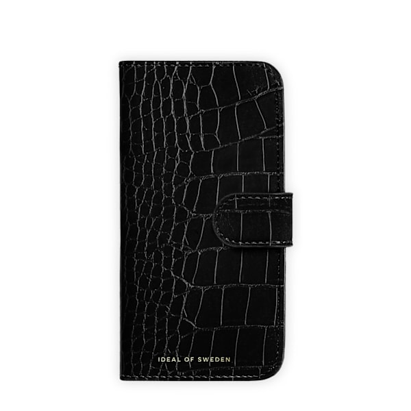 Magnet Wallet+ MagSafe iPhone 16 Black Croco