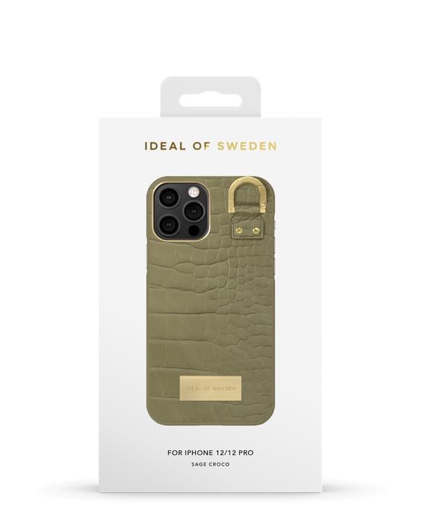 Atelier Case iPhone 12 / 12 Pro Sage Croco Green
