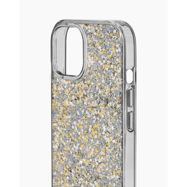 Clear Case iPhone 15 Plus Glam Guld