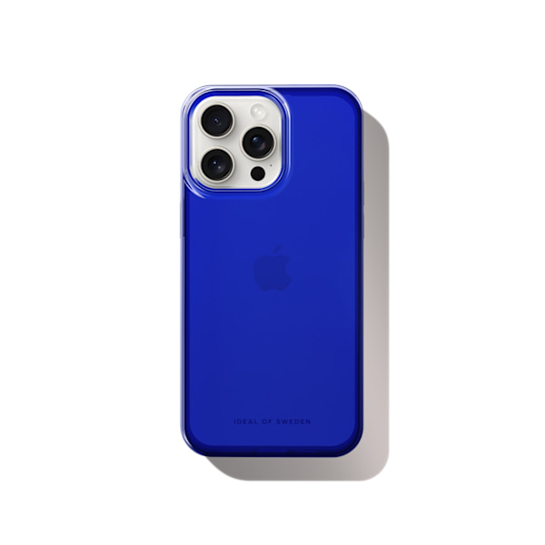 Clear Case iPhone 15 Pro Max Cobalt Blue Blå