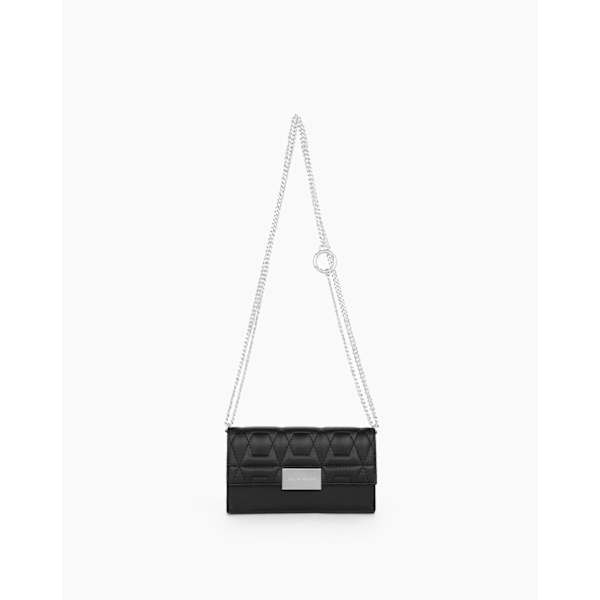 Statement Clutch iPhone 11 / XR Quilted Black