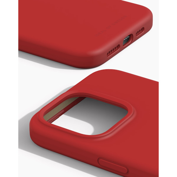 Silicone Case MagSafe iPhone 15 Pro Max Red Red