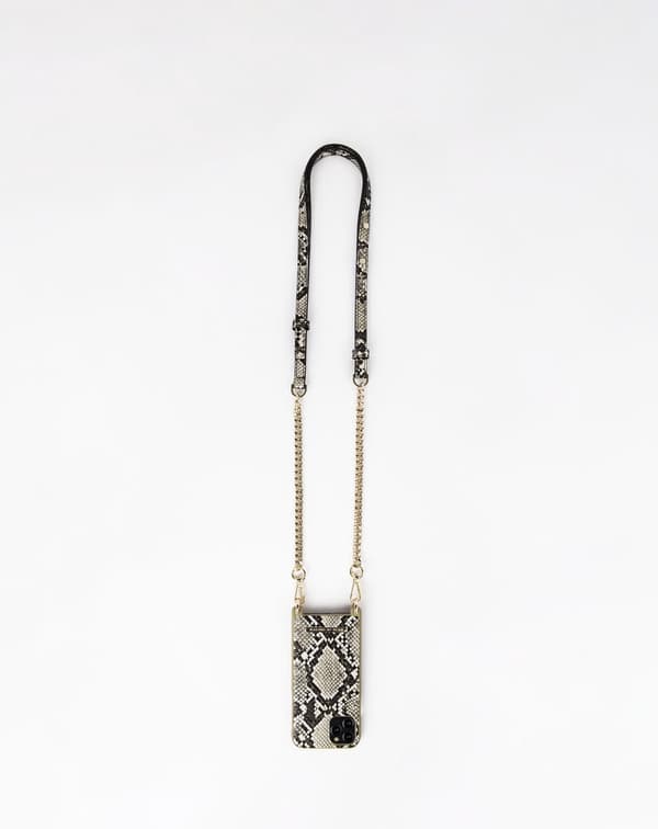 Necklace Case Galaxy S20 Desert Python Grey
