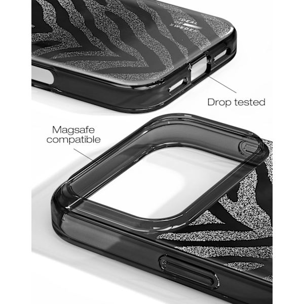Clear Case iPhone 17 Pro Max Zebra Mystique