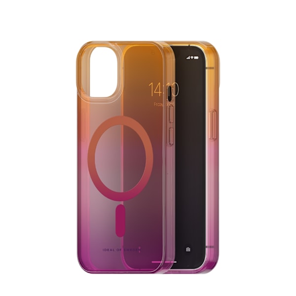 Clear Case MagSafe iPhone 13 / 14 Vibrant Ombre MultiColor