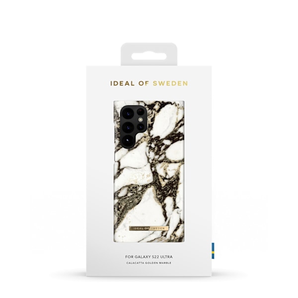 Printed Case Galaxy S22 Ultra Calcatta Golden Marble