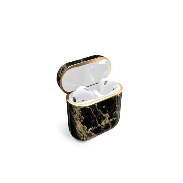 Fashion AirPods Case Golden Smoke Marble
