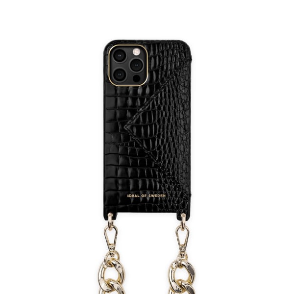 Necklace Case iPhone 12 PRO MAX Neo Noir Croco