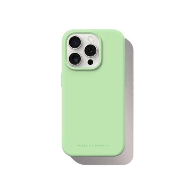 Silicone Case iPhone 15 Pro Mint Grön