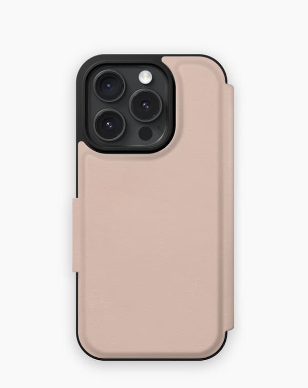 Folio MagSafe Wallet iPhone 15 Pro Blush Pink Rosa
