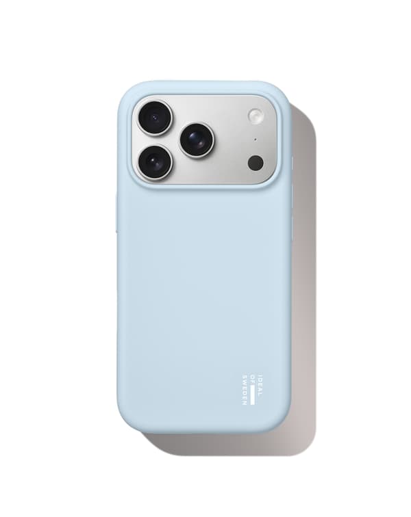 Silicone Case MagSafe iPhone 17 Pro Light Blue Blue