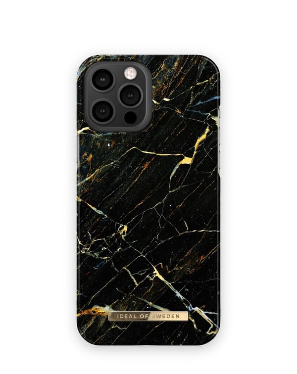 Printed Case iPhone 12 Pro Max / 13 Pro Max Port Laurent Marble Black